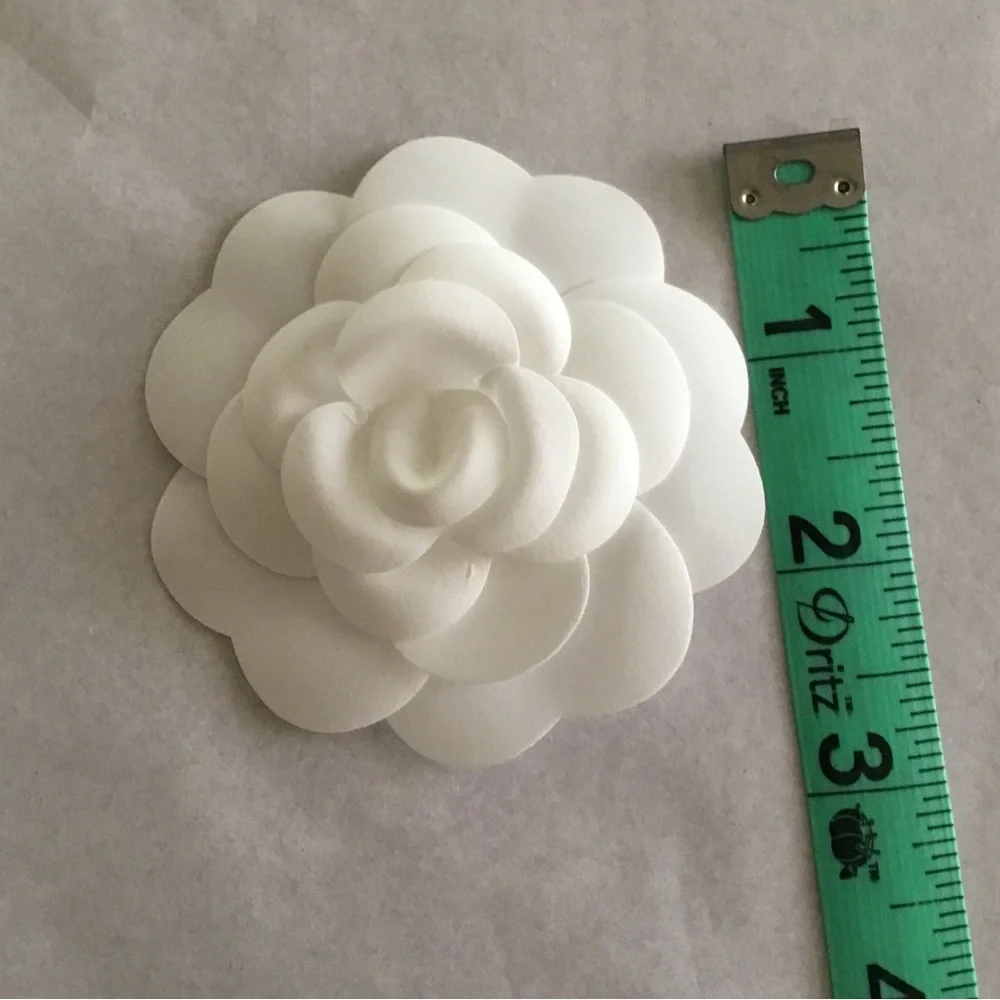 CHANEL CAMELLIA WHITE SOFT FLOWER SEAL OPEN AND WILL STILL STICK
